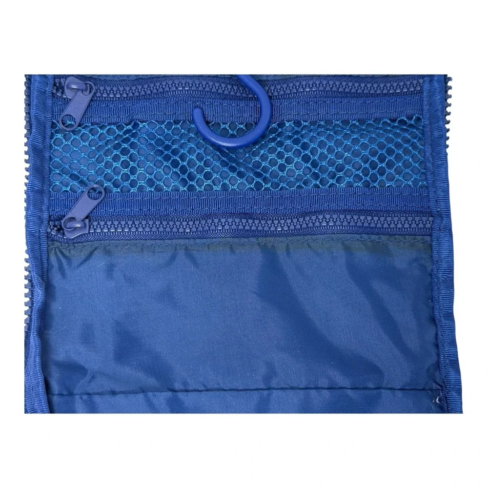 Sanrio‎ Smiles Hello Kitty Navy Red Travel Organizer Hang Up Pouch Makeup Bag